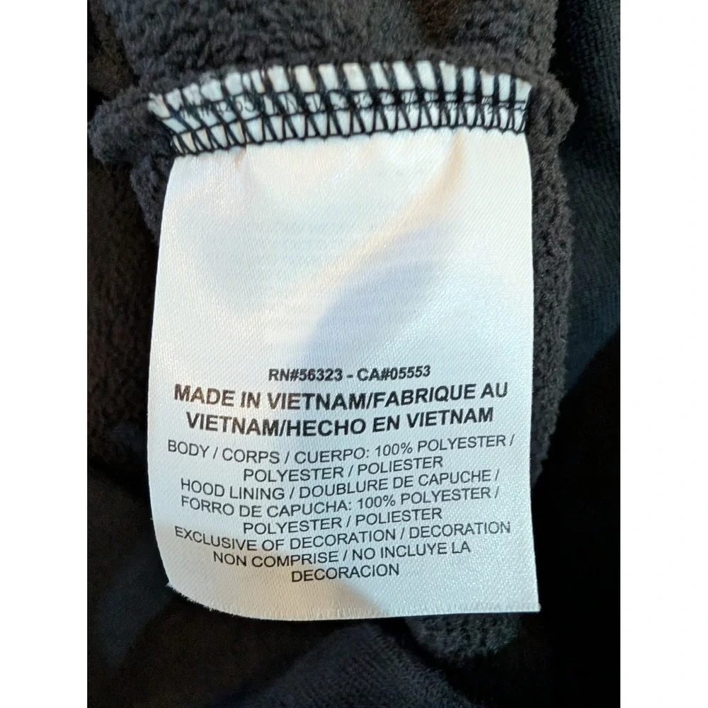 Nike NSW Winterized Polar Fleece Full Zip Hoodie Mens Large Black Windrunner